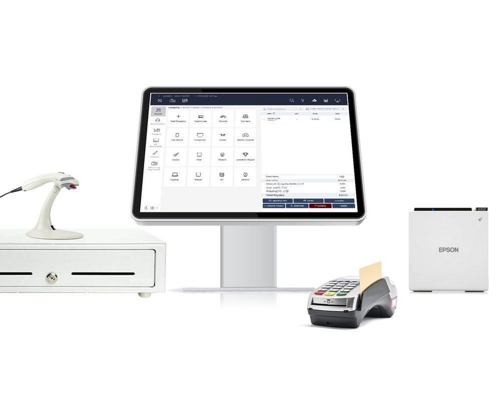 All-in-one Cloud POS System for Retail & Repair Shops